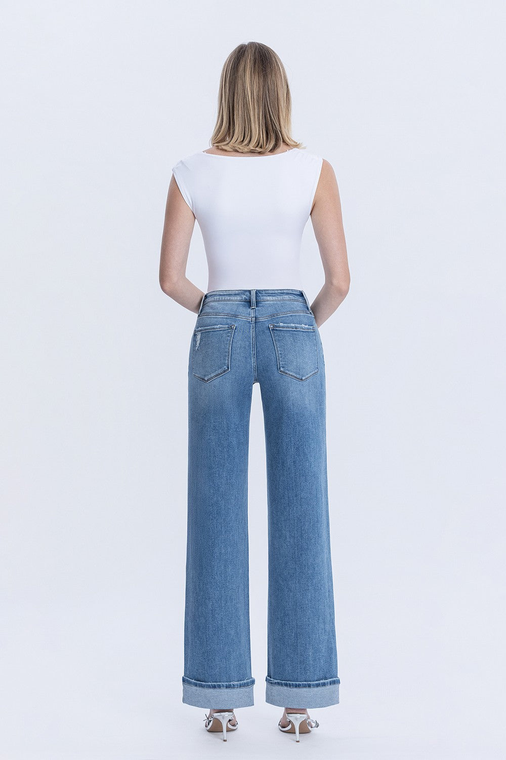 Olive Wide Leg Cuff