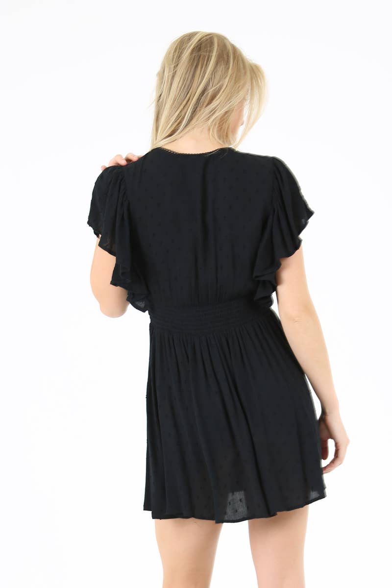 Sassy in Black Dress