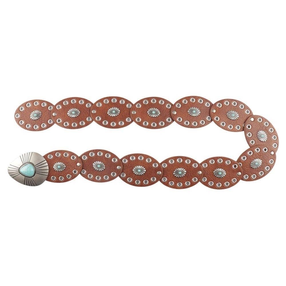 Oval Turquoise Belt