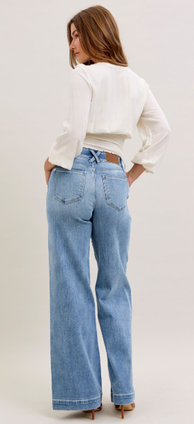 JB Wide Leg Lt Denim