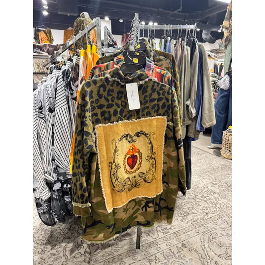 Shacket with burning heart