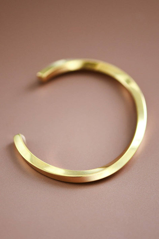 18K Gold Plated Waterproof Stainless Steel Cuff