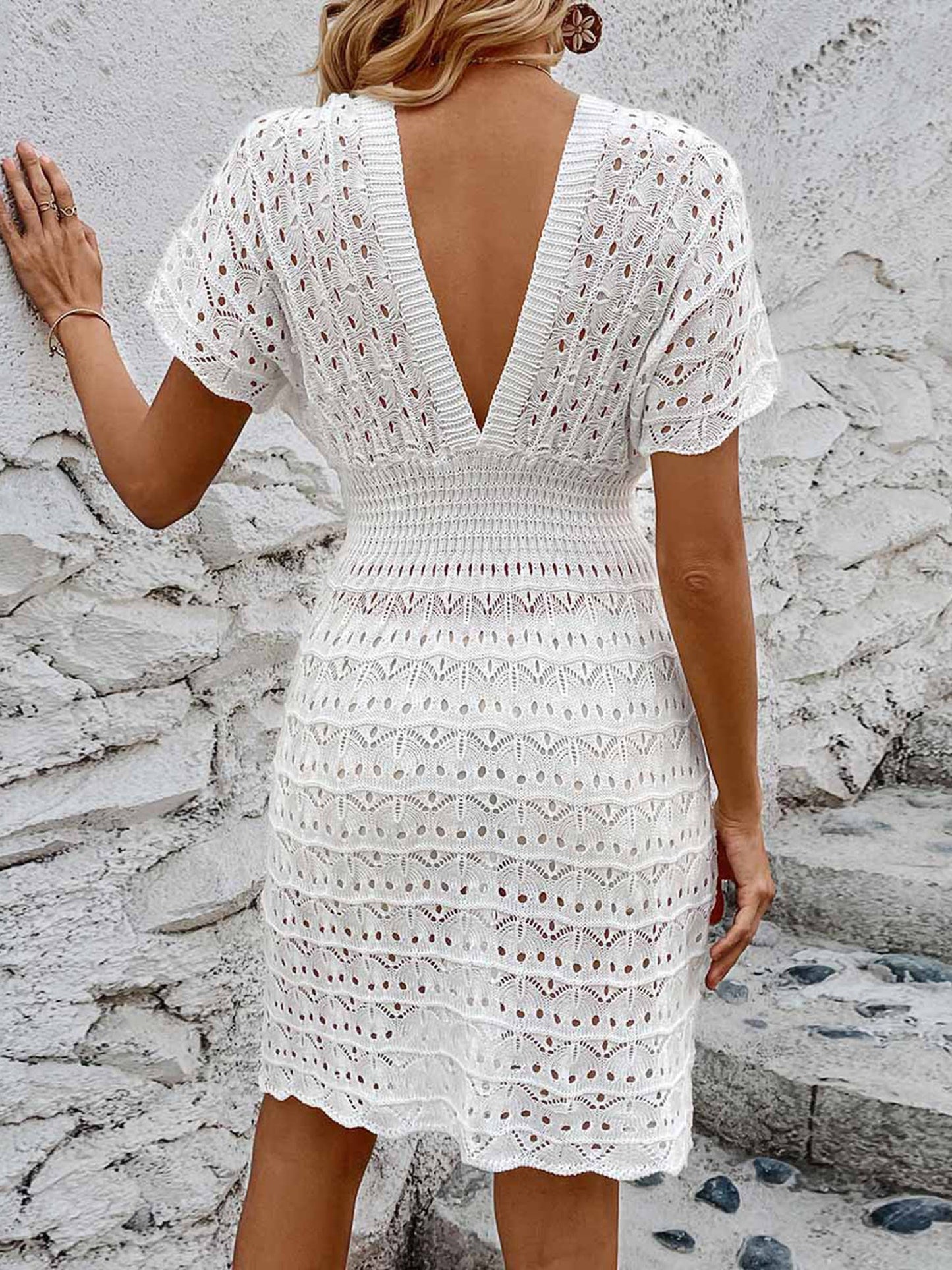 Beach Dress: White