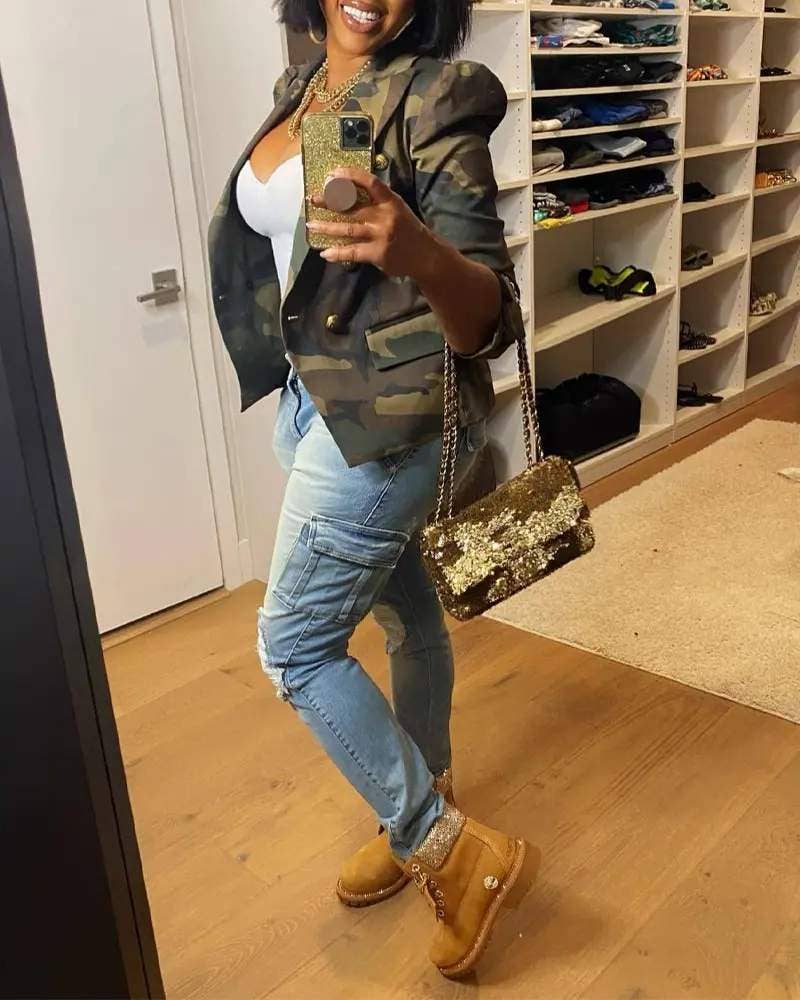 Camo Blazer
