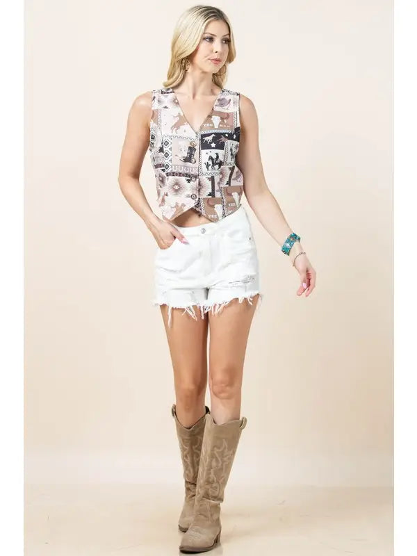 Western Yee-Haw Vest