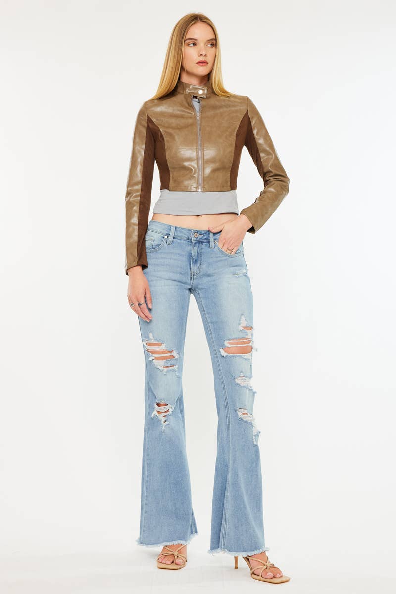 KC Effortless Edge Flare Jeans