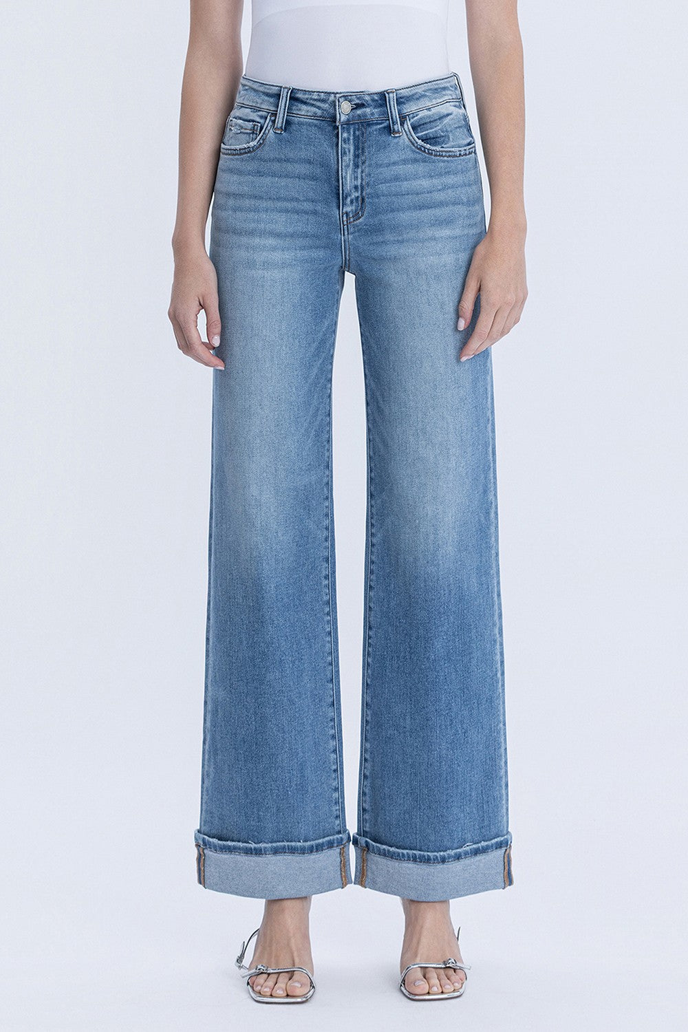 Olive Wide Leg Cuff