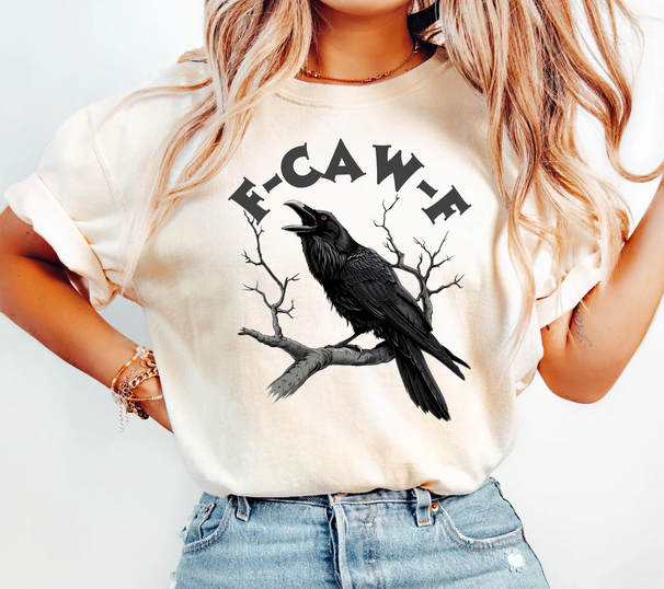 F-Caw-F Funny Crow Shirt