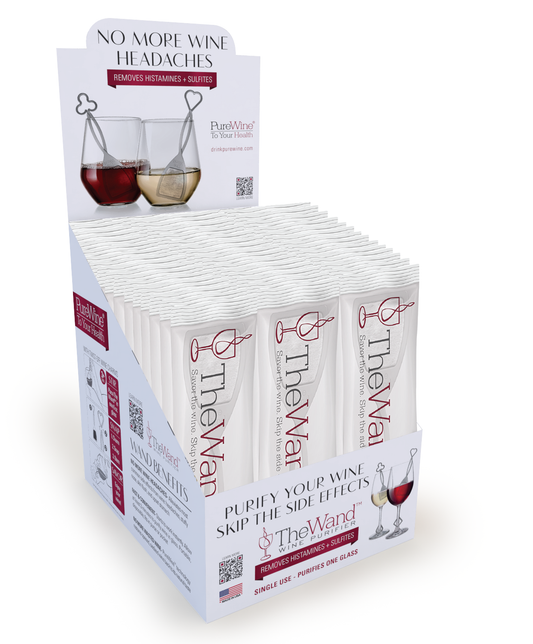 Single Wine Wand, Gold