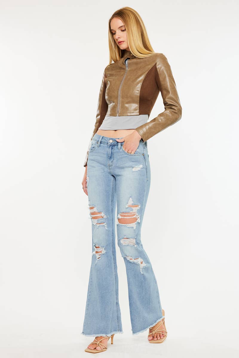 KC Effortless Edge Flare Jeans