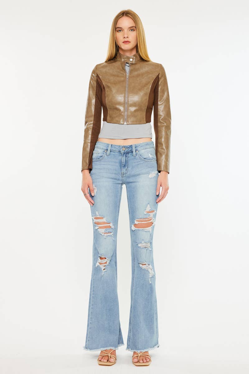 KC Effortless Edge Flare Jeans