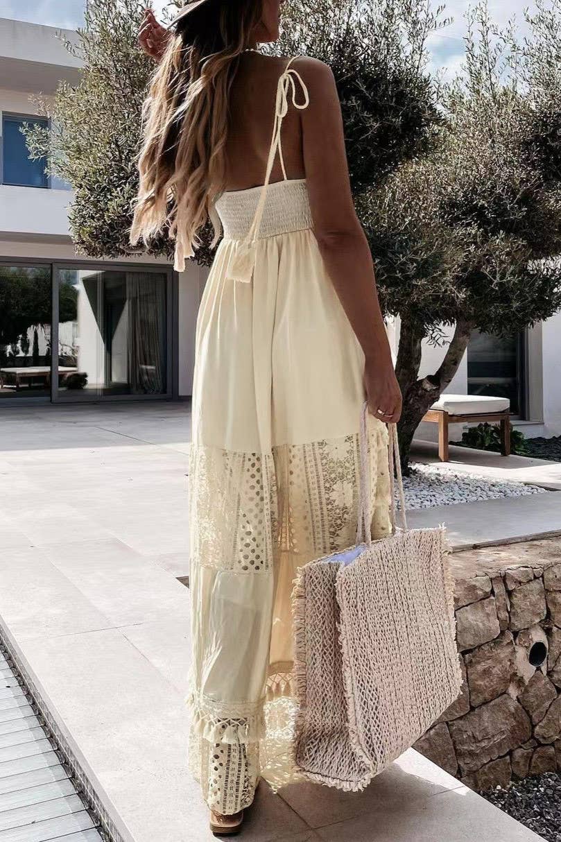 Bohemian Crochet Dress