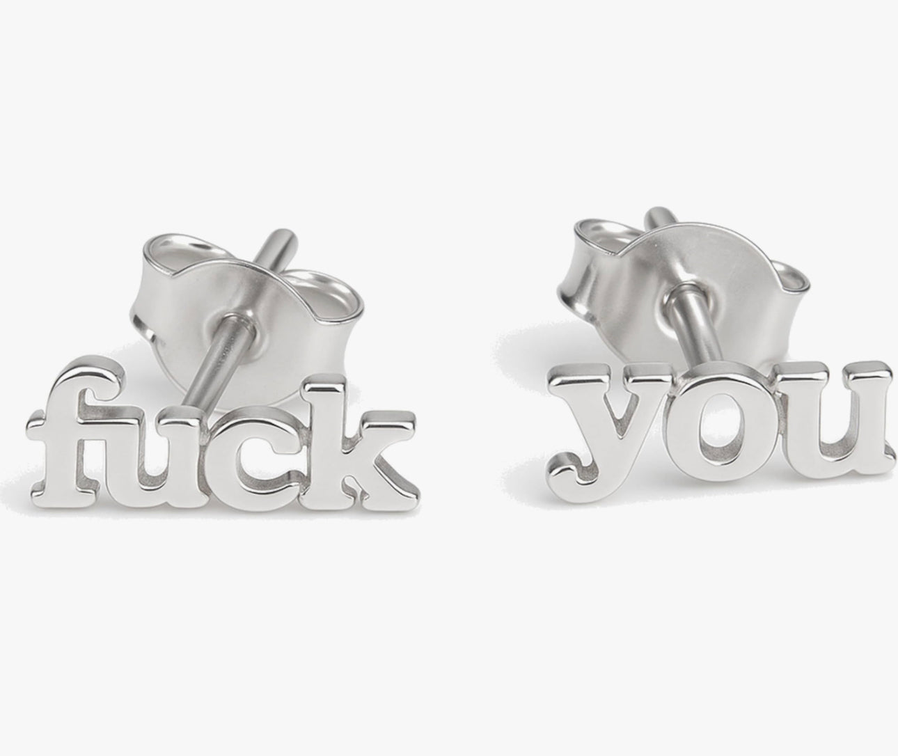 FU earrings
