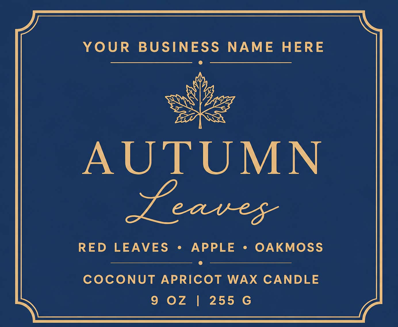 Autumn Collection Candles