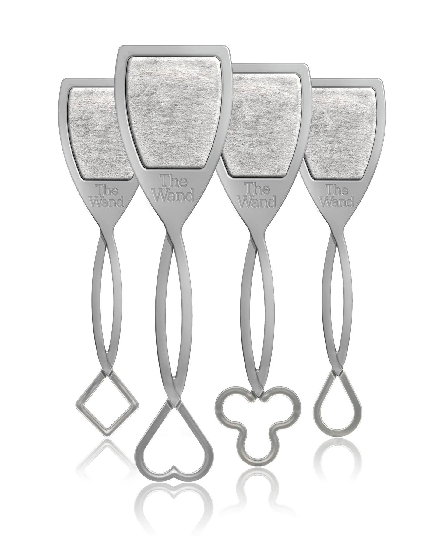 Wine Wand 3-Pack, Silver