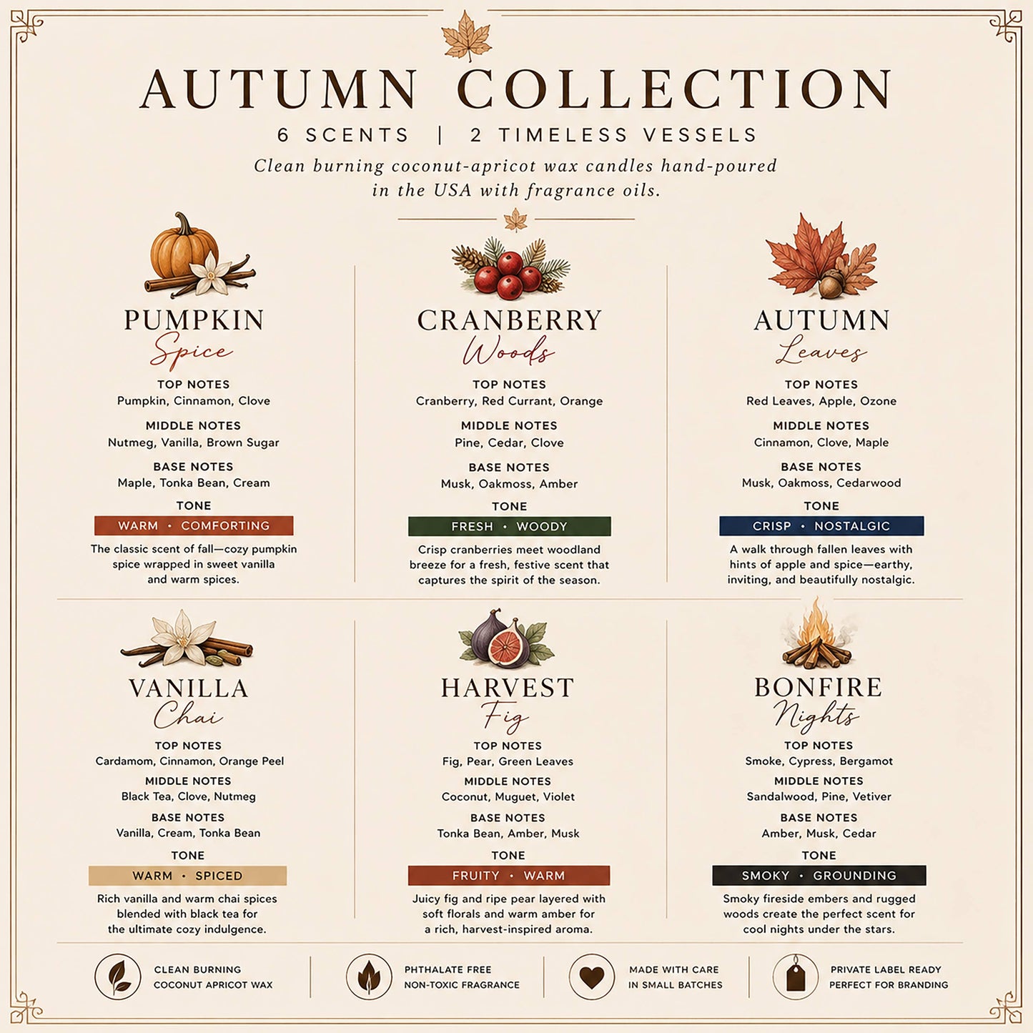 Autumn Collection Candles