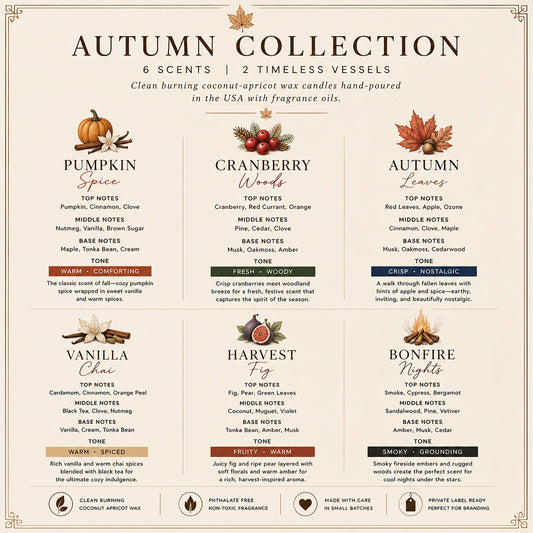 Autumn Collection Candles