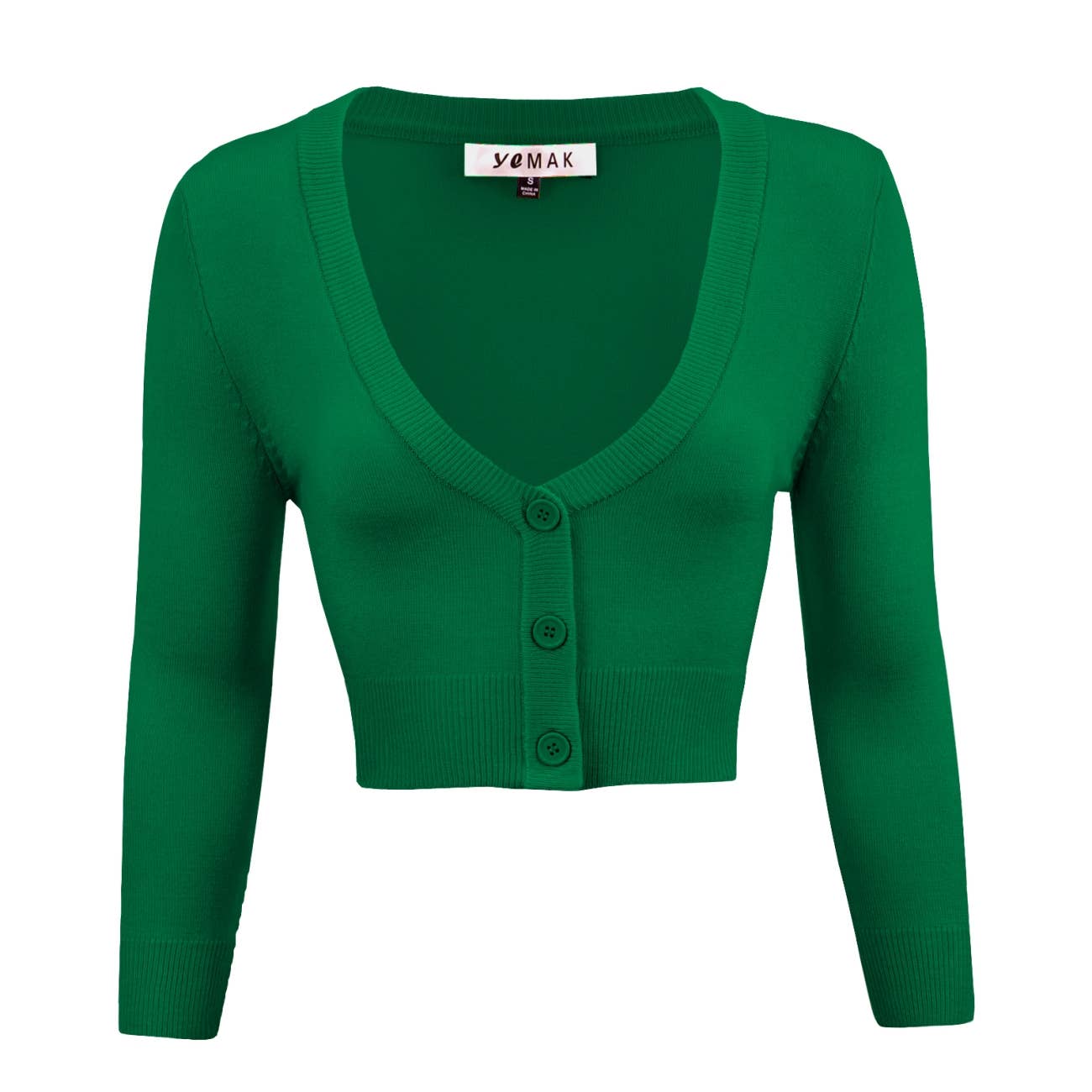 Cardigan Sweater Kelly Green