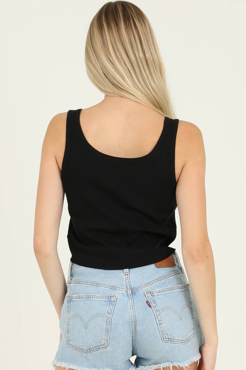 TANK TOP BLACK