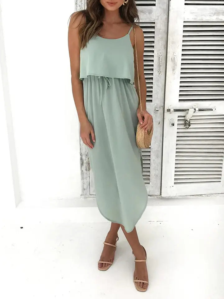 Casual High Waisted Dress