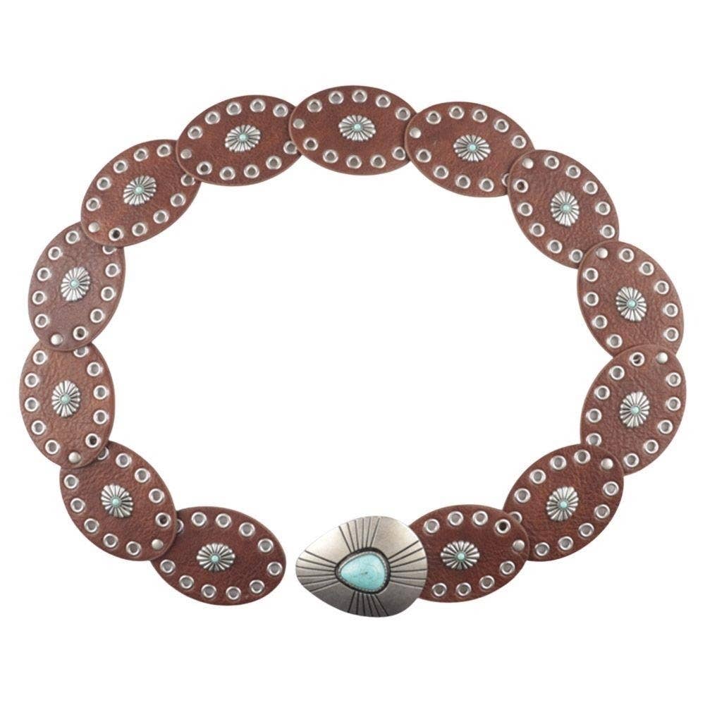Oval Turquoise Belt