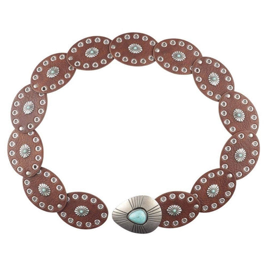 Oval Turquoise Belt