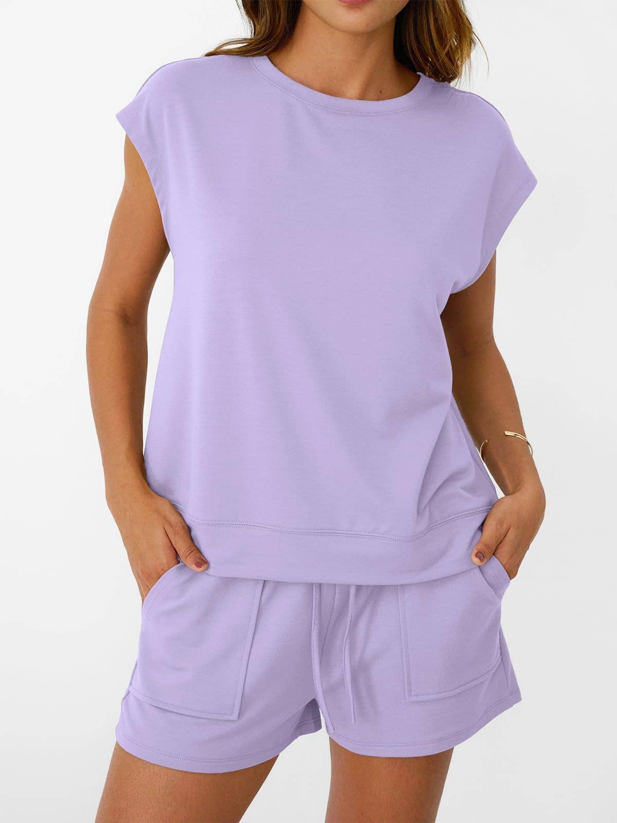 Solid Knit Shorts