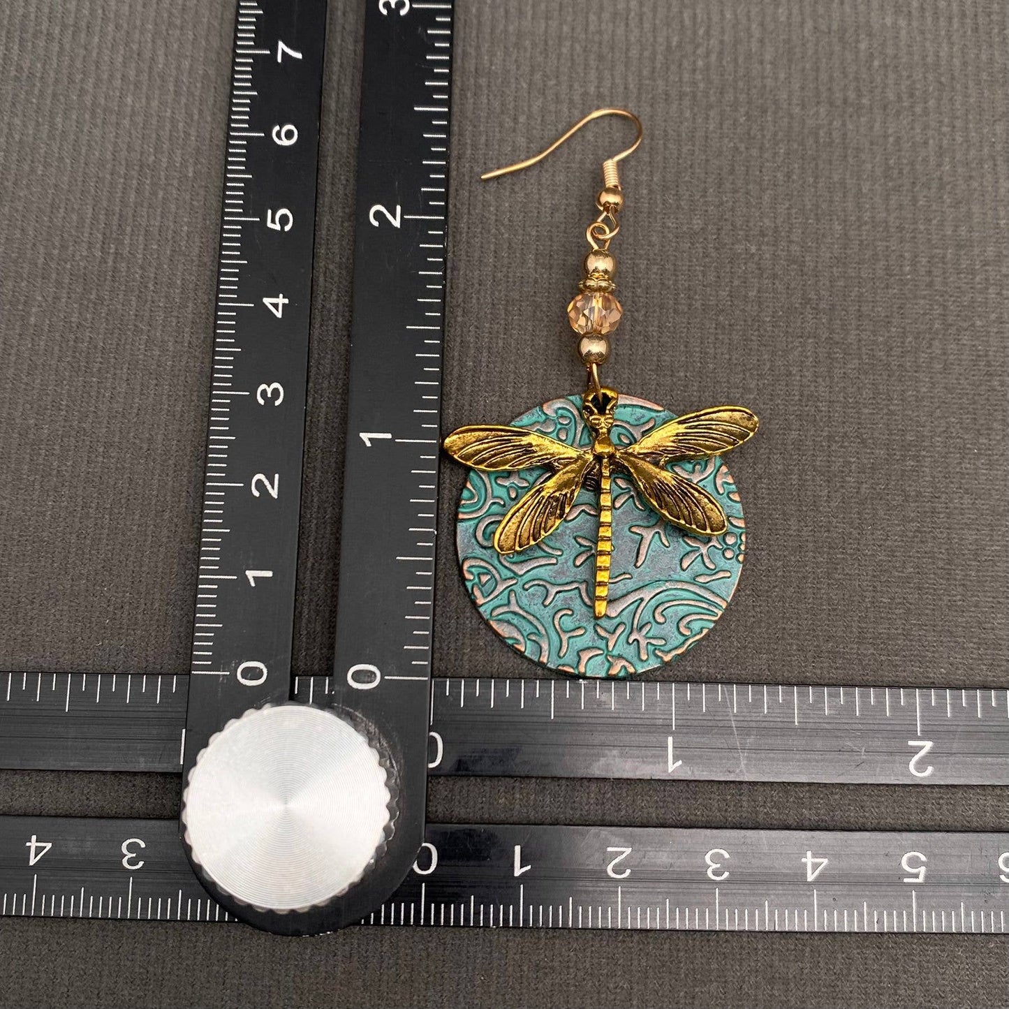 Dragonfly Dangle Earrings