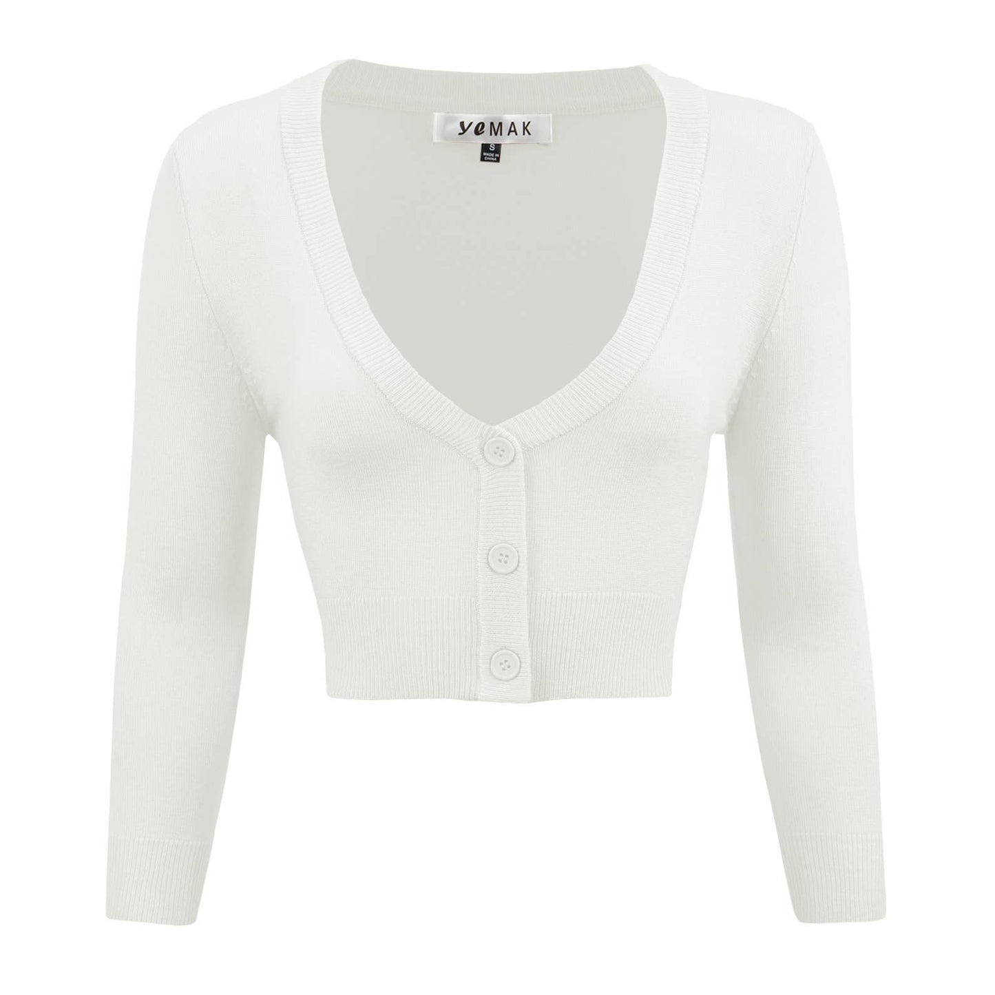 Cardigan Sweater White