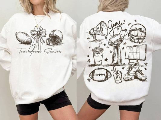 Football Touchdown sweatshirt