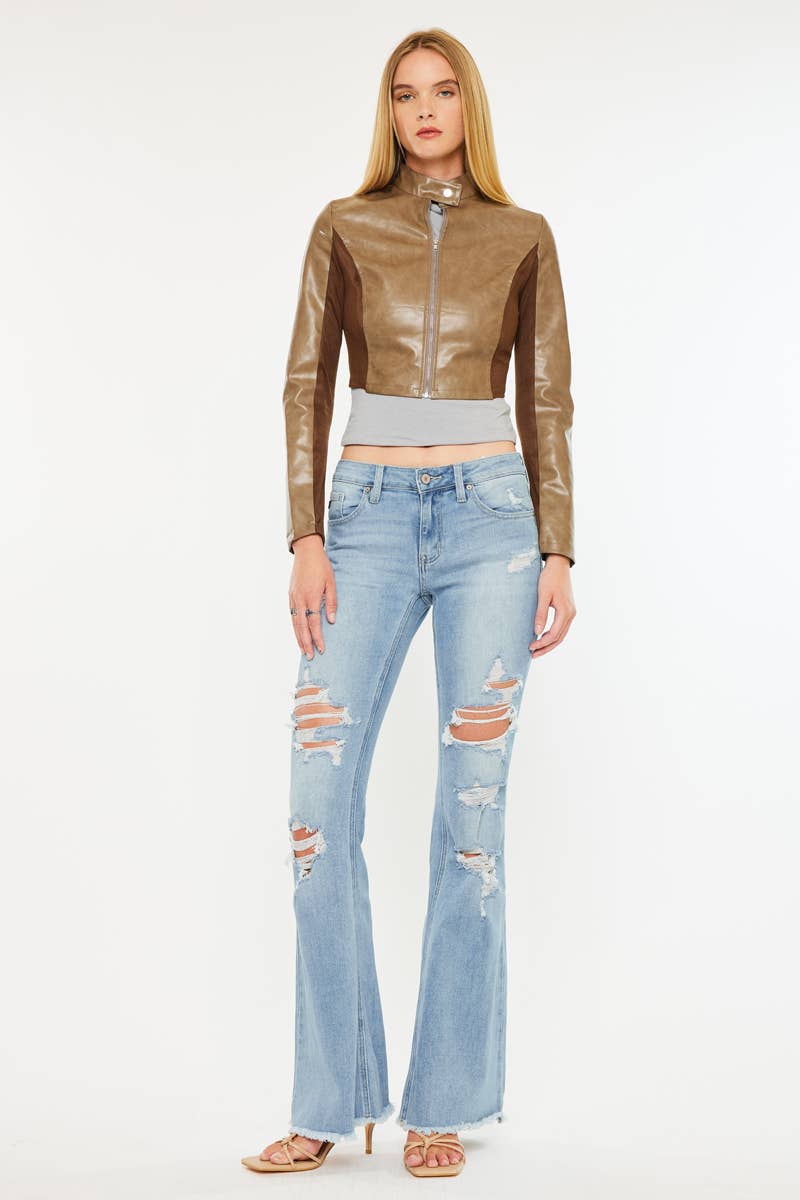 KC Effortless Edge Flare Jeans