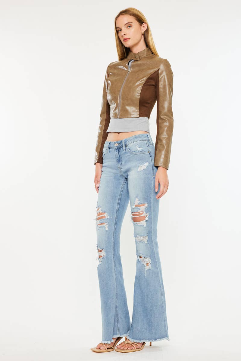 KC Effortless Edge Flare Jeans