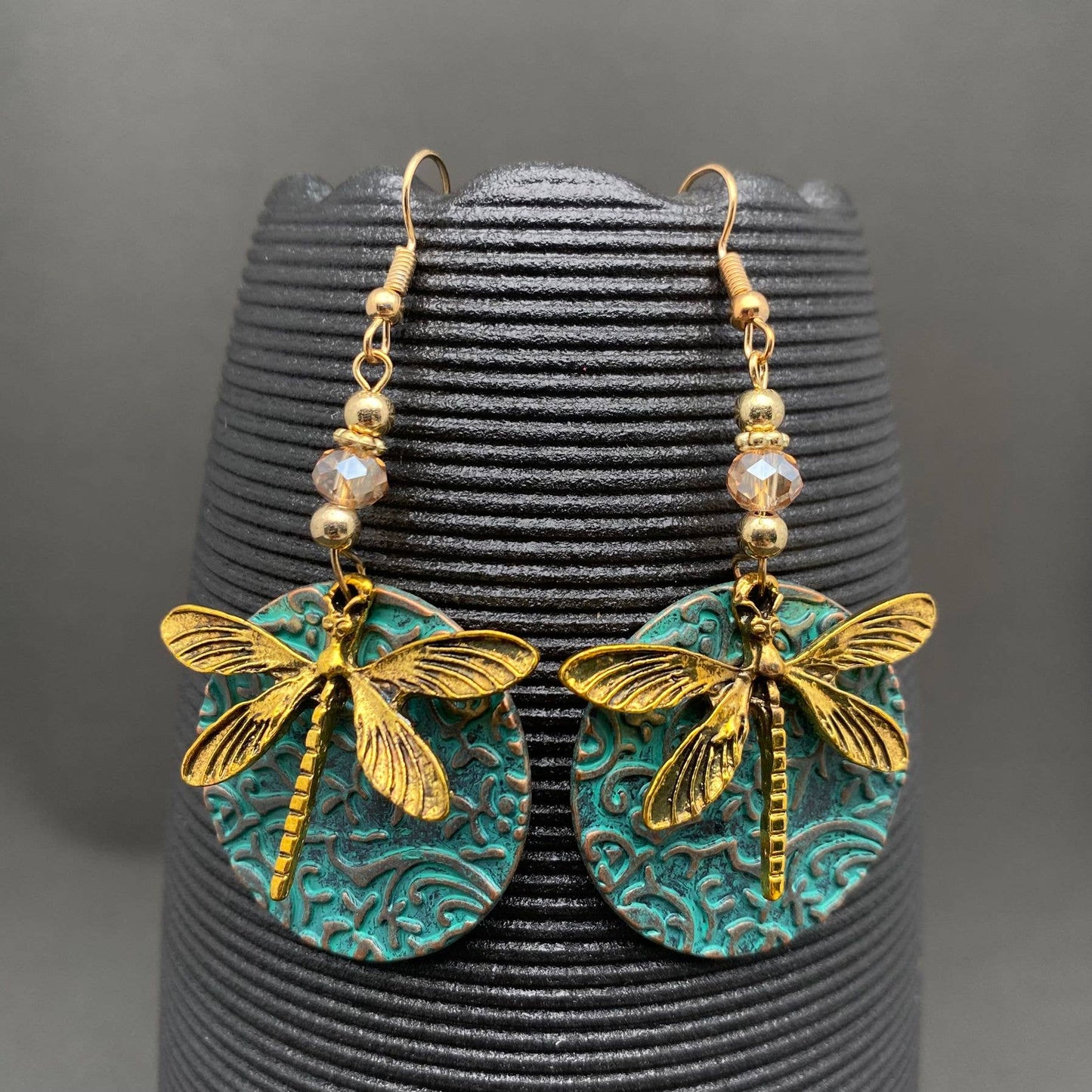 Dragonfly Dangle Earrings