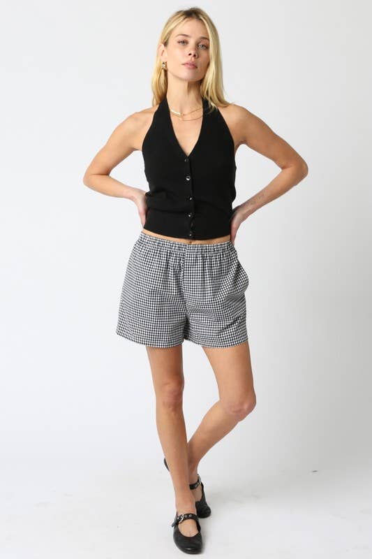 Knit Halter Top