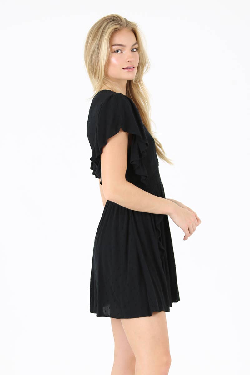 Sassy in Black Dress