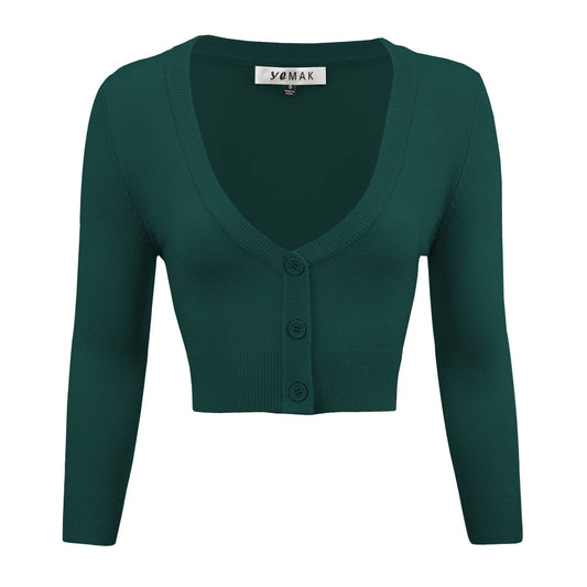 Cardigan Sweater Peacock