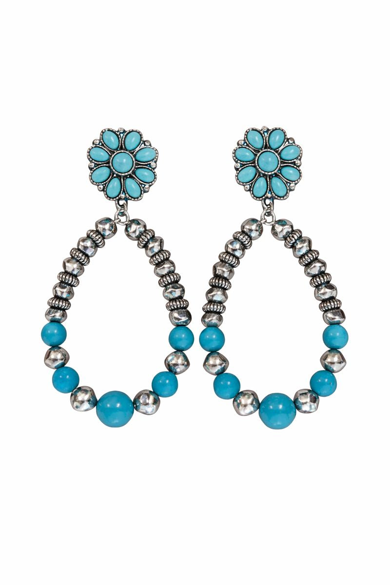 Western Luxe Turquoise Drops