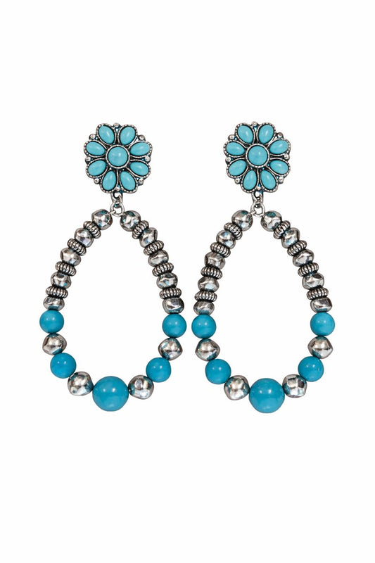 Western Luxe Turquoise Drops