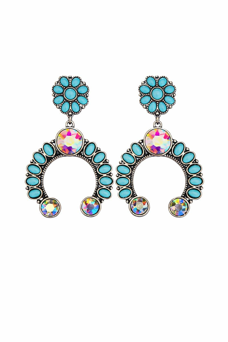 Desert Moon Turquoise Earrings