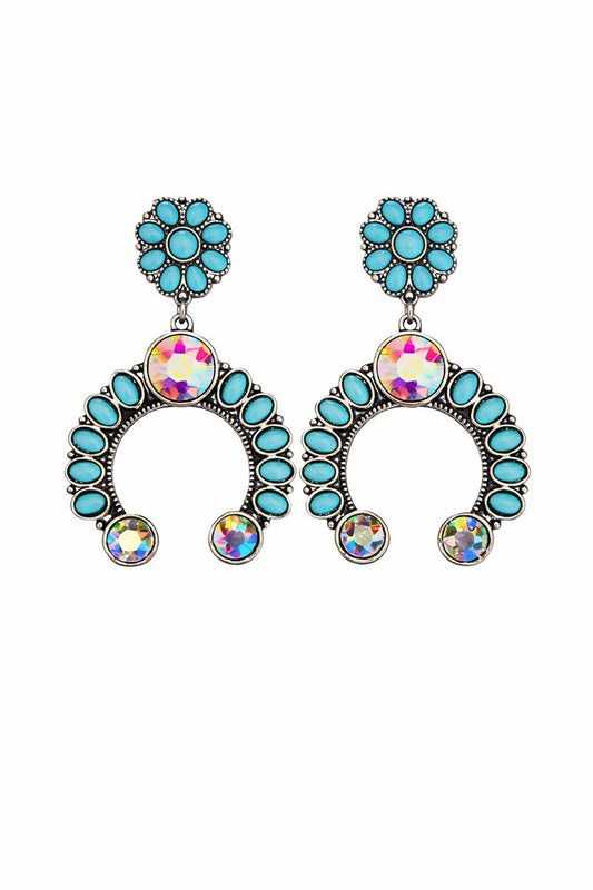 Desert Moon Turquoise Earrings