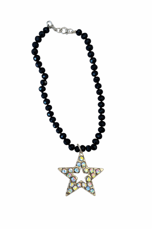 Iridescent Prairie Pearl Statement Necklace