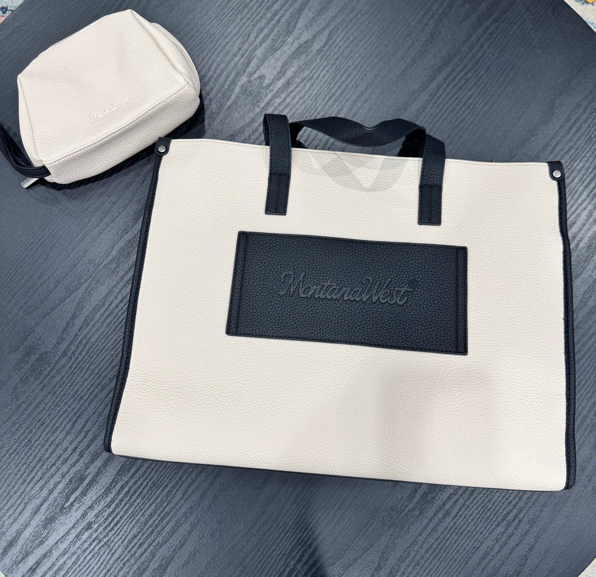 MW Laptop Tote Coffee