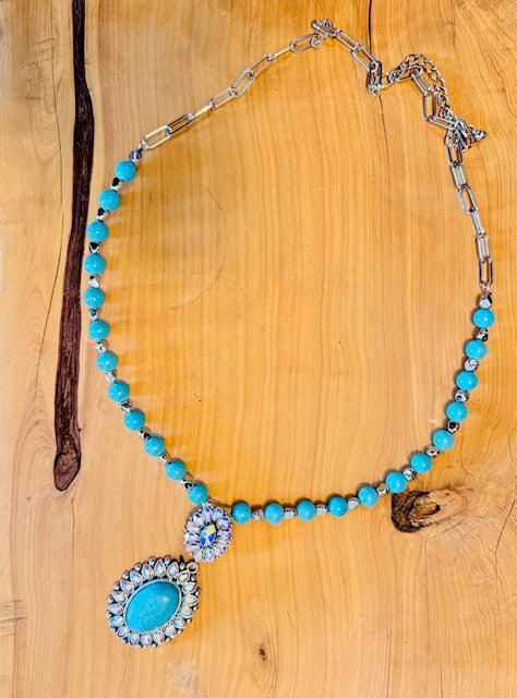 Turquoise Trailblazer Necklace