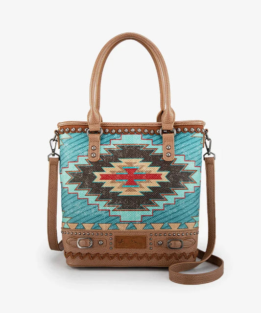 Aztec Turquiose Handbag
