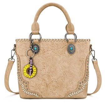 Western Embossed Cutie - Tan