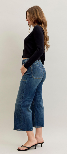 JB Wide Crop Calf Length