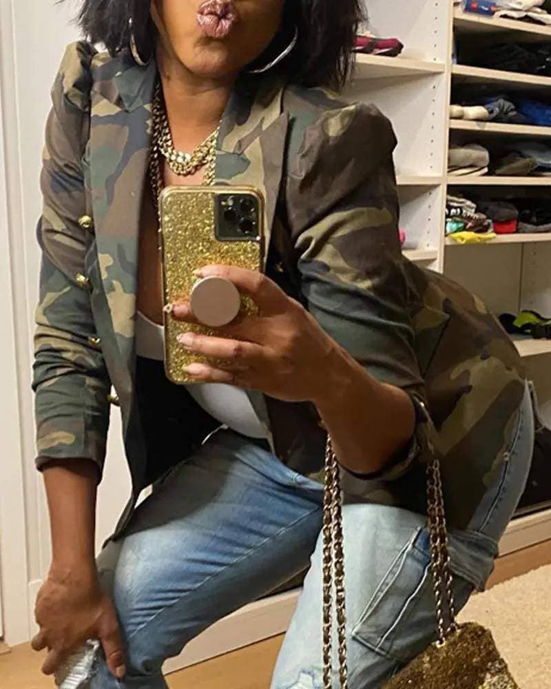 Camo Blazer