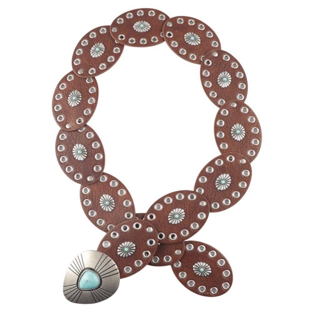 Oval Turquoise Belt