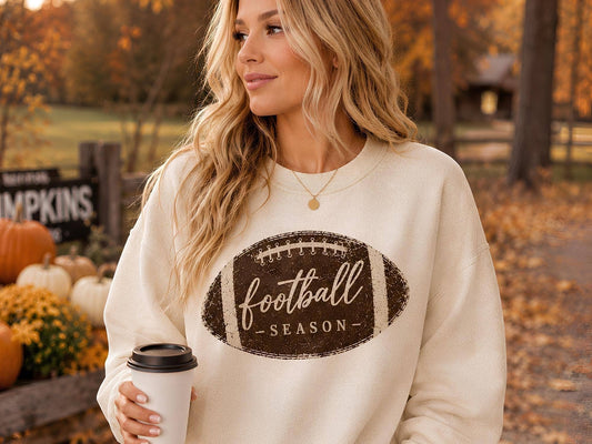 Vintage Football Sweatshirt