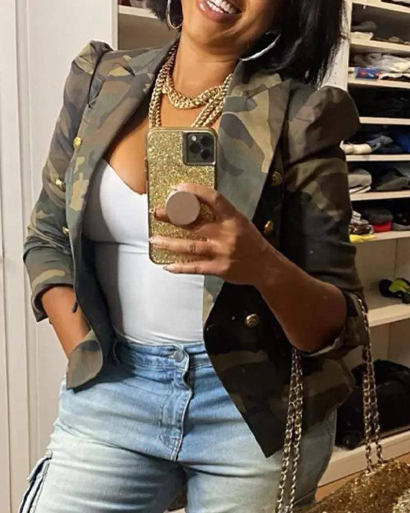 Camo Blazer